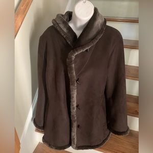 Jones New York brown winter coat